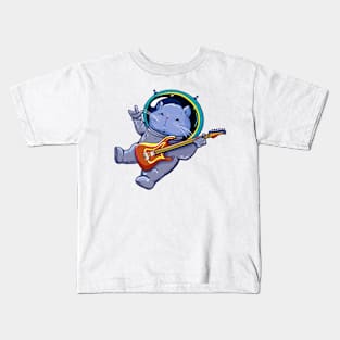 Cat in the space Kids T-Shirt